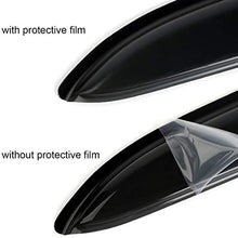 MGPRO New 4pcs Out-Channel/Outside Mount Style For 2006 2007 2008 2009 2010 2011 Honda Civic 4D/4Dr Sedan Dark Smoke Wind Sun Rain Guard Vent Shade Deflector Window Visors
