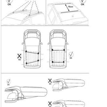 OMAC Roof Racks Cross Bars Luggage Carrier Cargo Racks Rail Aluminium Black Set 2 Pcs. for Ford Escape 2013-2019