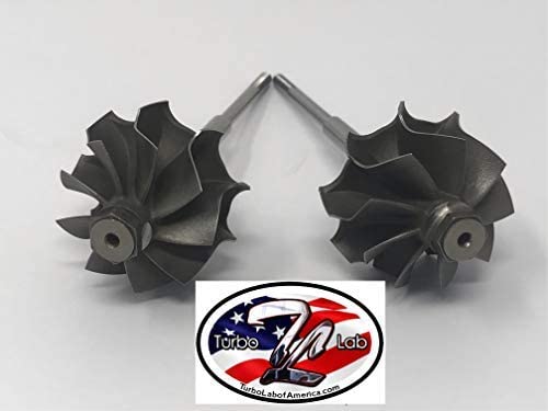 Turbo Lab America TWIN Turbos N54 TD03 TDO3 9 Blade Turbine Wheel Upgrade