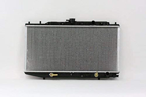 Radiator - Pacific Best Inc For/Fit 886 88-91 Honda Civic Sedan Coupe DX LX EX Hatchback CRX DX 1.5L/1.6L AT PTAC 1 Row
