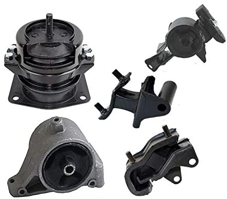 K0495 Fits 2006-2008 Honda Pilot 3.5L 4WD Motor & Transmission Mount Full Set 5 PCS : A4519HY, A4533, A4523, A4531, A4532