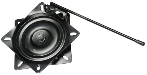Garelick 75116:01 Black Powder Coated Locking Seat Swivel