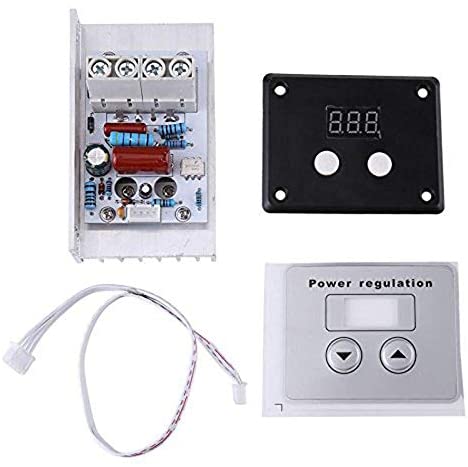 Module 10000W Thyristor Power Regulator Super High Power Electronic Digital Regulator CNC Dimming Speed Voltage Regulator AC 220V
