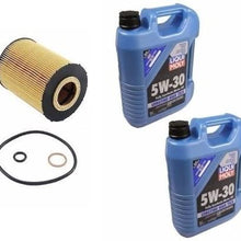 10L Liqui Moly 5w30 Synthetic Engine Motor Oil OEm Filter BMW E60 E63 E65 750i 760i X5