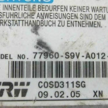 REUSED PARTS Bag Control Module Fits 03-04 Pilot 77960-S9V-A012-M1 77960S9VA012M1
