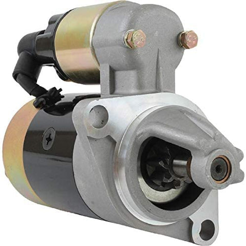 DB Electrical SHI0067 Starter Compatible With/Replacement For Yanmar GA220 To GA340 L35 To L100 S114-414, Industrial Engine 1983-On, L40S L60S LS100 LS75 All Years 17001 IS1066 MS414 112478 1723400