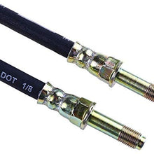 Rumors New 2X Front Brake Hose Brake Hose Fit for BMW 3 3ER E46 316 318 320 323 325 330 Z4 Accessories Durable Practical L0507 (Color : BK)