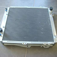 Aluminum Radiator+Fan For Toyota Hilux surf KZN130 1KZ-TE 3.0 TD 1993-1996 94 95
