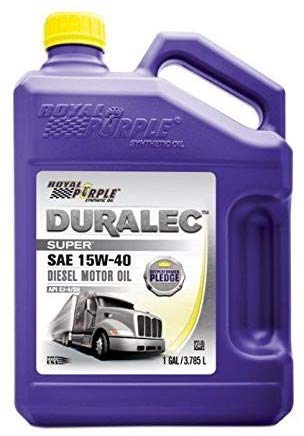 Royal Purple 04154 / 300905 Duralec Super 15W40 CK-4 Motor Oil Synthetic - 1 gal. (Case of 3)