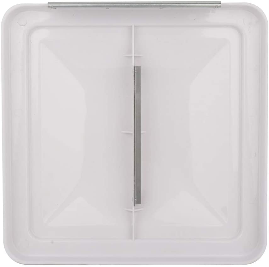 FEIPARTS Suit to 631907078634 VL200-W 14 x 14 White Fresh Rain Air Ventilation RV Roof Vent Cover (1pcs) Vent Lid