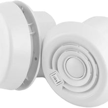 Yctze RV Fan,24V Roof Fan Air Ceiling Cooling Ventilation Grille for Campers Motorhome Travel Trailer Van