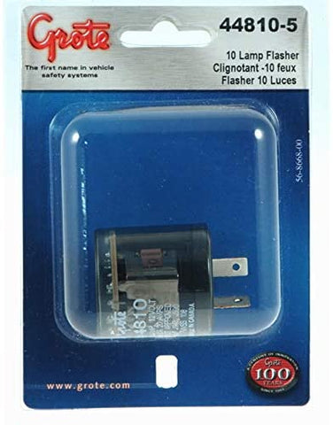 Grote Flasher, 10-LAMP 2 Terminal, Retail Pack (44810-5)