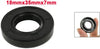 uxcell Spring Loaded Metric Rotary Shaft TC Oil Seal Double Lip 18x35x7mm