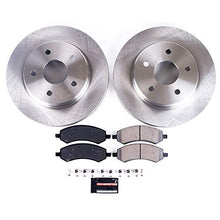 Power Stop KOE2163 Autospecialty Front Replacement Brake Kit-OE Brake Rotors & Ceramic Brake Pads