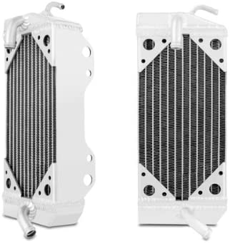 Mishimoto MMDB-CRF450-02LX Dirt Bike Aluminum Radiator Compatible With Honda CRF450R 2002-2004