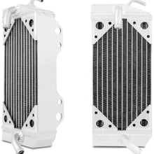 Mishimoto MMDB-CRF450-02LX Dirt Bike Aluminum Radiator Compatible With Honda CRF450R 2002-2004