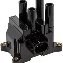 ENA Ignition Coil Pack Compatible with1999-2012 Ford - Ranger Fiesta Courier Escape Focus Ka Mondeo - Mazda Tribute B2300 1.6L 2.0L 2.3L L4 C1341 FD497 FD501 DG474 DG489 DG506 DG536