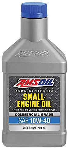 Amsoil 10W-40 Small Engine Synthetic Motor Oil (1 Quart)