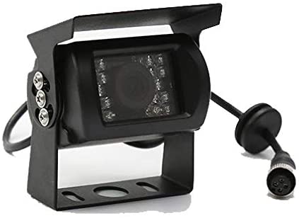Ares Vision Vehicle 700 TVL Aviation 4 PIN HD Rear/Front Waterproof Cameras (700 TVL, Black R/F)