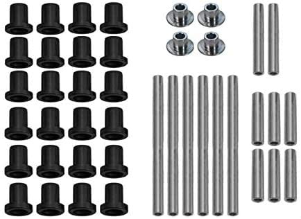 YL INC. HDPE A Control Arm Bushing Kit for Polaris RZR 800 / RZR S 2008-2014 / RZR4 800 2010-2014 - Complete Kit With Enough Bushings For the Front and Rear