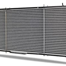 Mishimoto R1193-AT Plastic End-Tank Radiator Compatible With Jeep Cherokee 1991-2001 Silver