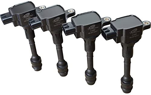 Set of 4 AIP Electronics Premium Ignition Coil on Plug COP Pencil Pack Compatible Replacement For 2002-2006 Nissan Sentra and Altima Oem Fit C350 x 4