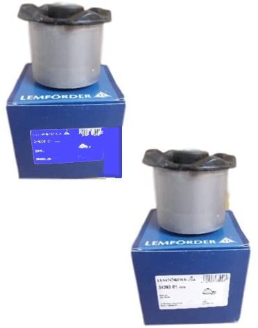 LAND ROVER FRONT LOWER CONTROL ARM BUSHING HYDRABUSH LR3 LR4 SET OF 2 LR073366 LEMFORDER