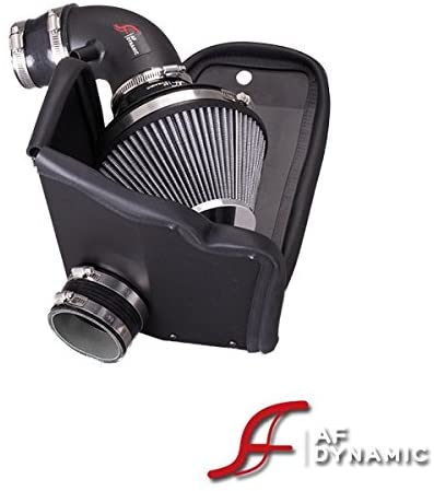 AF Dynamic Black Air Filter Intake Systems with Heat Shield 2012-2015 Compatible With Civic 1.8L 4cyl