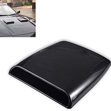 Wcnsxs 1 pcs Car Bonnet Hood Scoop Air Flow Intake Vent Cover Decorative 2725cm