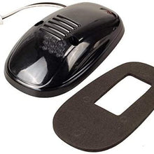 5pcs Black Smoked Lens Amber LED Cab Roof Marker Lights, KOMAS Roof Top Lamp Clearance Running Light Replacement for Truck SUV 1999-2002 Dodge Ram 1500 2500 3500 4500 (Black Smoked Lens& Amber LED)