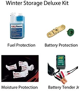 Eckler's Premier Quality Products 55-358357 Winter Storage Protection Kit, Deluxe With Side Post Battery