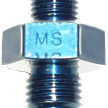 NEW SOUTHWEST SPEED STRAIGHT ANODIZED ALUMINUM AN UNION REDUCER, -8 AN MALE TO -10 AN MALE ADAPTER FITTING