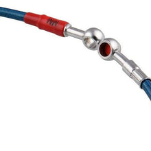 Fangfang 960mm M10 Motocycle ATV Aluminum Flex Hydraulic Brake Clutch Reinforced Oil Hose Line Pipe Racing Bike (Color : Blue)