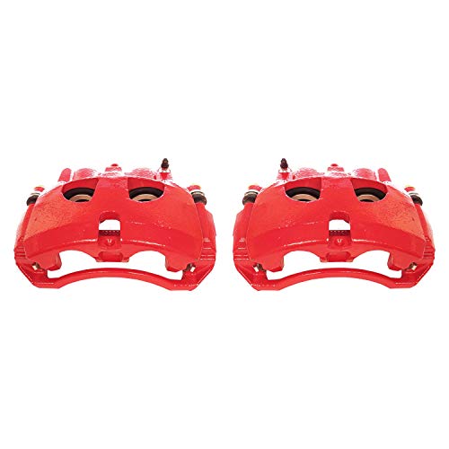 Power Stop S5172 Red Powder-Coated Performance Caliper