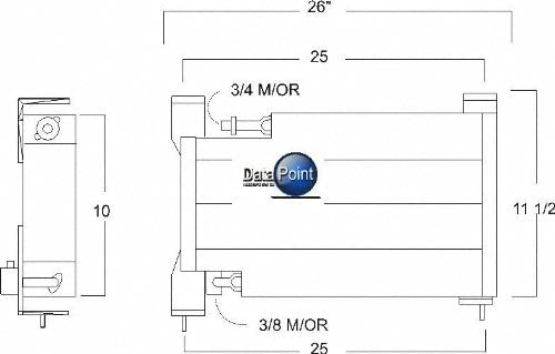 OSC Cooling Products 4236 New Condenser