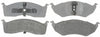 ACDelco 14D591M Advantage Semi-Metallic Front Disc Brake Pad Set