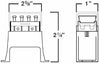 HELLA H84960061 4-Way Axial Single Fuse Box