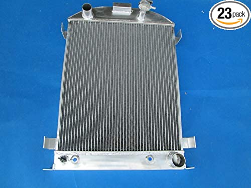 3 Rows 62MM For FORD HI-BOY Grill Shells CHEVY ENGINE Aluminum Radiator 1932 New