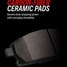 Power Stop K6407-36 Rear Z36 Truck & Tow Brake Kit, Carbon Fiber Ceramic Brake Pads and Drilled/Slotted Brake Rotors