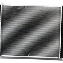 Radiator - Pacific Best Inc For/Fit 13135 10-11 Kia Soul 1.6L 4Cy Plastic Tank Aluminum Core 1-Row WITH Transmission Oil Cooler