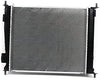 Radiator - Pacific Best Inc For/Fit 13135 10-11 Kia Soul 1.6L 4Cy Plastic Tank Aluminum Core 1-Row WITH Transmission Oil Cooler