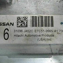 REUSED PARTS Transmission by Battery Tray CVT Fits 07-08 Altima 31036 JA52C 31036JA52C