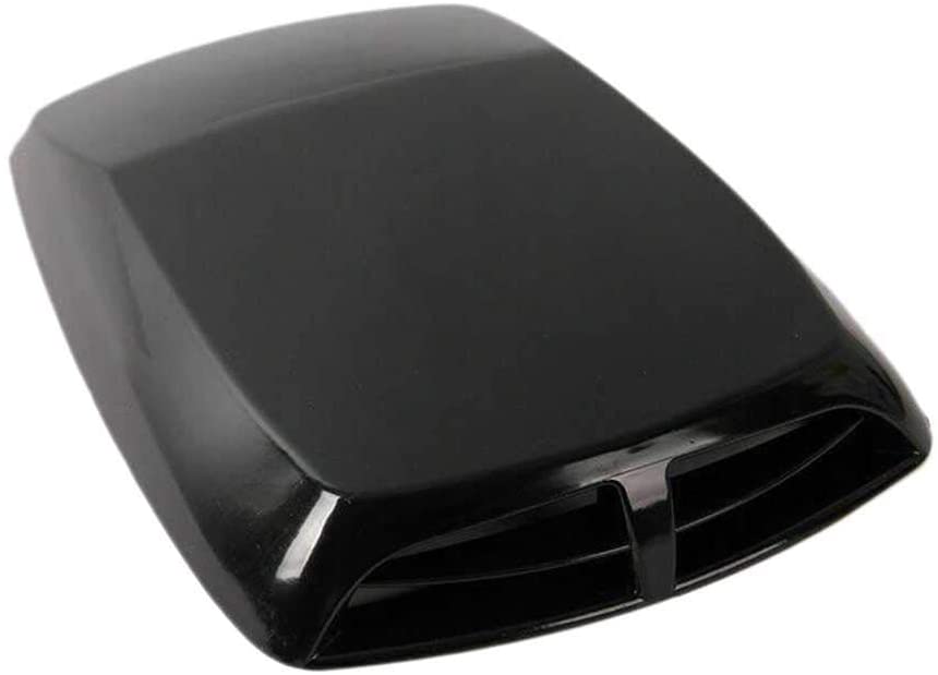LSJVFK Universal Car Truck Hood Air Flow Intake Hood Scoop Vent Hood Car Decorative (Black)