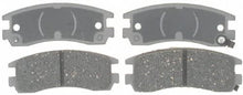 ACDelco 14D698C Advantage Ceramic Rear Disc Brake Pad Set with Wear Sensor