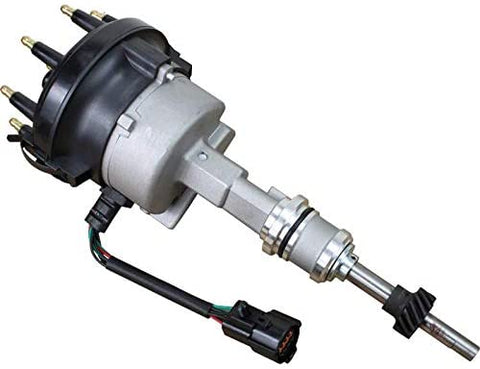 AIP Electronics Complete Premium Electronic Ignition Distributor Compatible Replacement For 1992-1996 Ford Bronco E150 F150 F250 5.0L V8 Oem Fit D127C