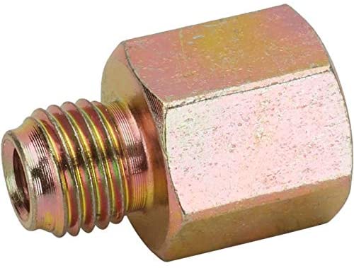 Speedway Motors Adapter Fitting, 1/8 Inch NPT to 3/8 Inch-24 IFM