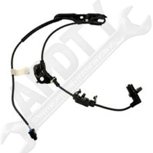 APDTY 081516 Front Left ABS Wheel Speed Sensor w/Harness Fits Select 2002-2012 Lexus ES Series/Toyota Avalon, Camry, Solara (Replaces 89543-06010, 89543-07030, 89543-33070)