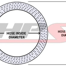 HPS HTSER45-150-175-BLK Silicone High Temperature 4-ply Reinforced 45 degree Elbow Reducer Coupler Hose, 75 PSI Maximum Pressure, 4" Leg Length on each side, 1-1/2" > 1-3/4" ID, Black