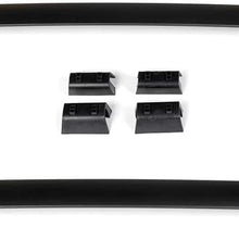 OCPTY Roof Rack Cargobar Carrier For Subaru Forester 2009-2013 Rooftop Luggage Crossbars - Fits Side Rails Models ONLY