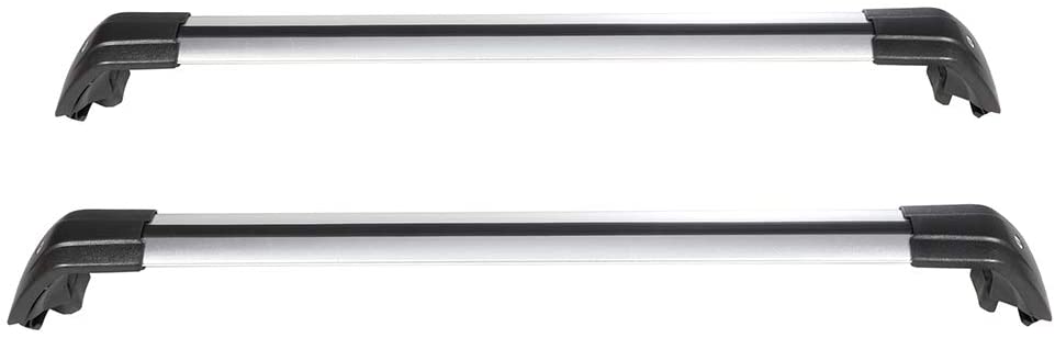Fastspace Roof Rack Crossbars Fit for Mitsubishi Outlander 2013-2019 Top Roof Baggage Rack - Max Load 150LBS 2 Pcs Aluminum Luggage Crossbars Cargo Rooftop Carrier